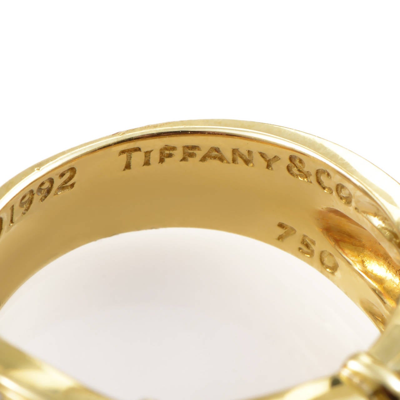 Women's Tiffany & Co. Diamond Gold Band Ring