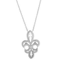 Loree Rodkin Diamond White Gold Pendant Necklace