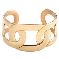 Pomellato Tango Rose Gold Openwork Cuff Bracelet