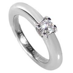 Cartier C de Cartier Diamond White Gold Engagement Ring