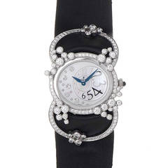 Audemars Piguet Ladies White Gold Diamond Millenary Precieuse Wristwatch