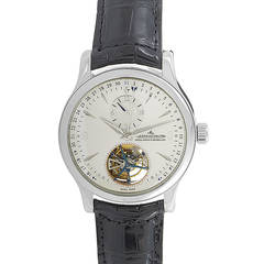 Jaeger-LeCoultre Stainless Steel Master Tourbillon Wristwatch