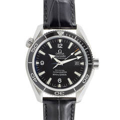 Omega Stainless Steel Seamaster Planet Ocean Co-Axial Wristwatch