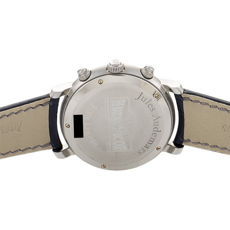 Audemars Piguet Stainless Steel Jules Audemars National Classic Tour Wristwatch In New Condition In Southampton, PA