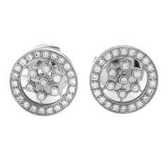 Tiffany & Co. Voile Platinum Diamond Stud Earrings