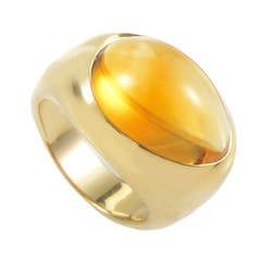 Pomellato Yellow Gold Citrine Ring