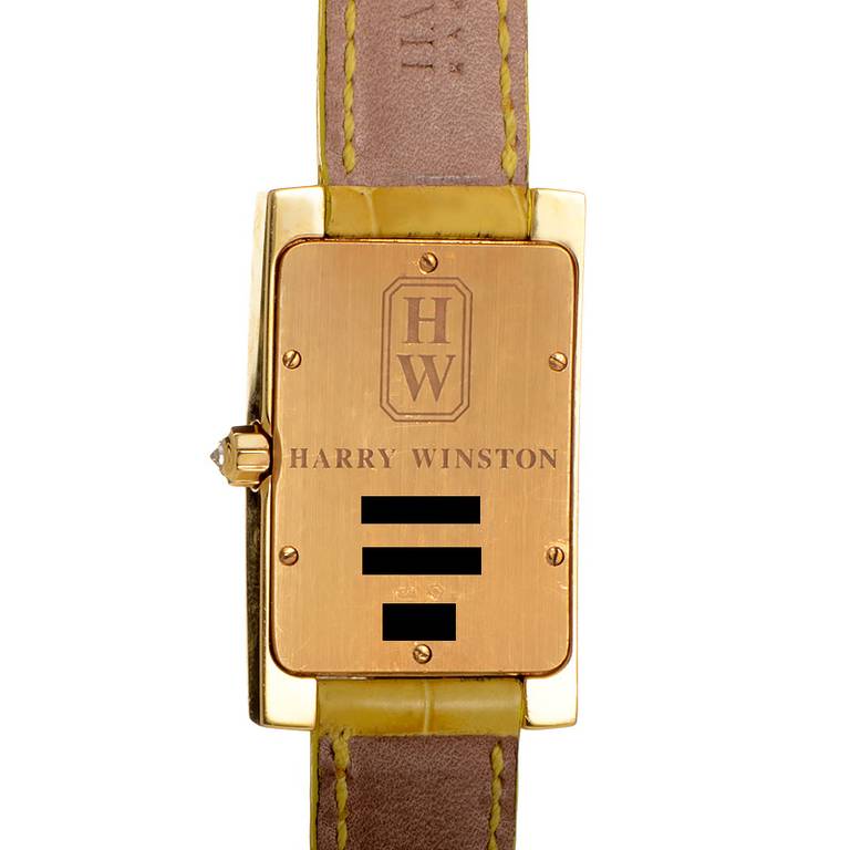 harry winston avenue watch