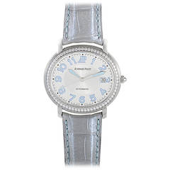 Audemars Piguet Lady's Stainless Steel and Diamond Millenary Wristwatch