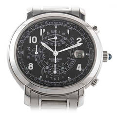 Audemars Piguet Stainless Steel Millenary Chronograph Wristwatch