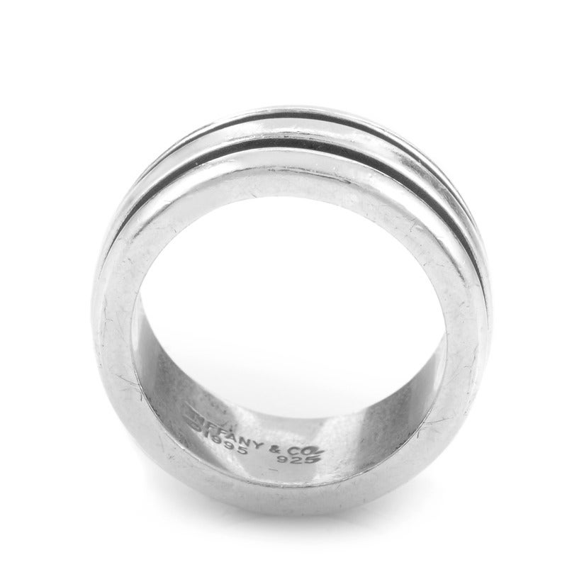 Tiffany and Co. Sterling Silver Band Ring at 1stDibs | tiffany rings ...