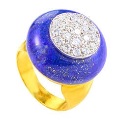 Piero Milano Lapis Diamond Multi-Gold Pave Ring