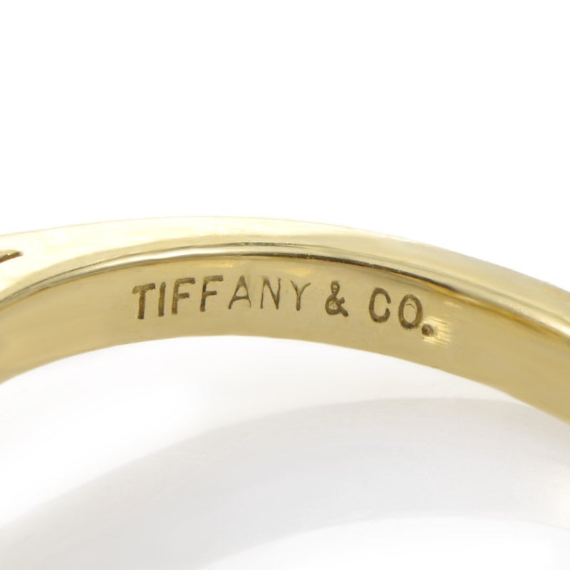 tiffany yellow diamond ring
