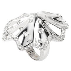 Davide Currado Diamond Gold Umbrella Ring