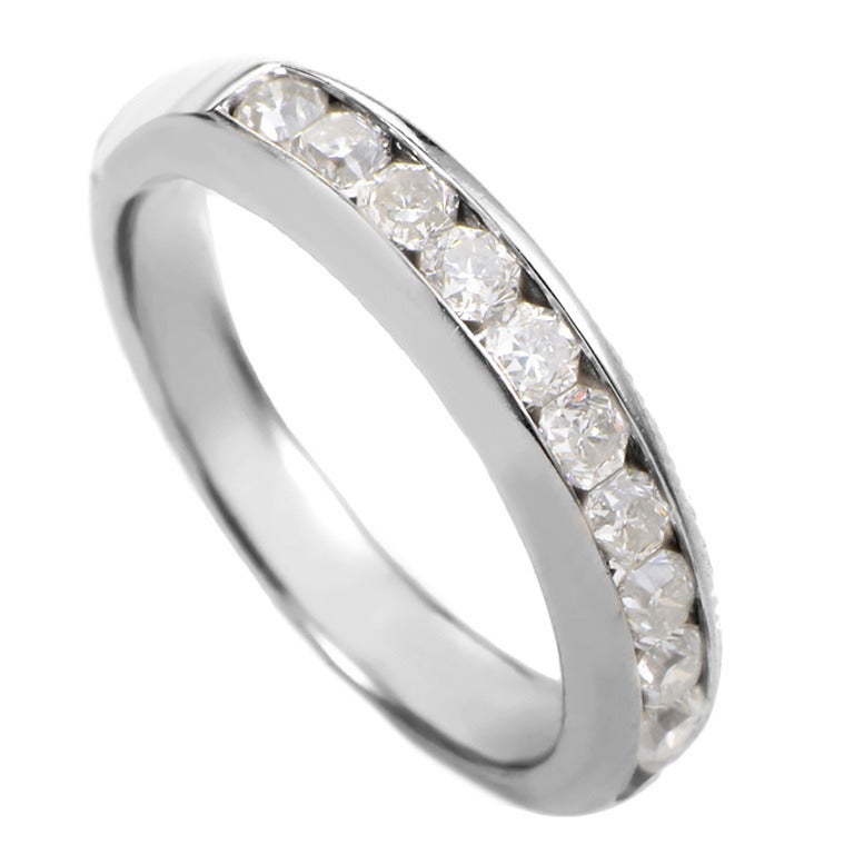 Tiffany & Co. Lucida Diamond Platinum Wedding Band