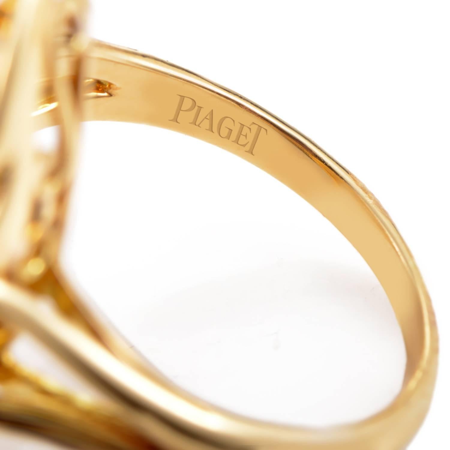 Women's Piaget Diamond Gold Ring