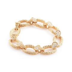 Boucheron Serpent Bohème Diamond Gold Bracelet