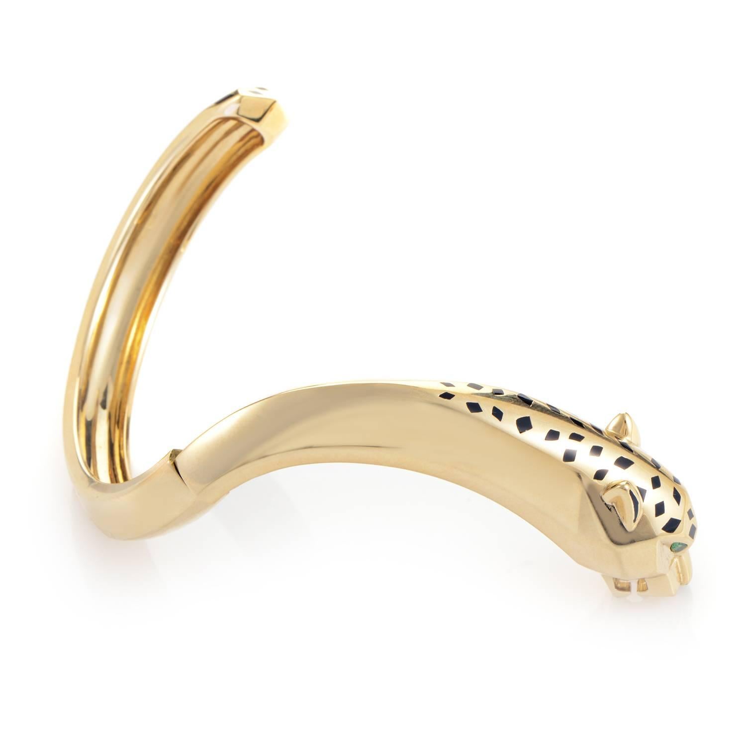 cartier panthere bracelet gold