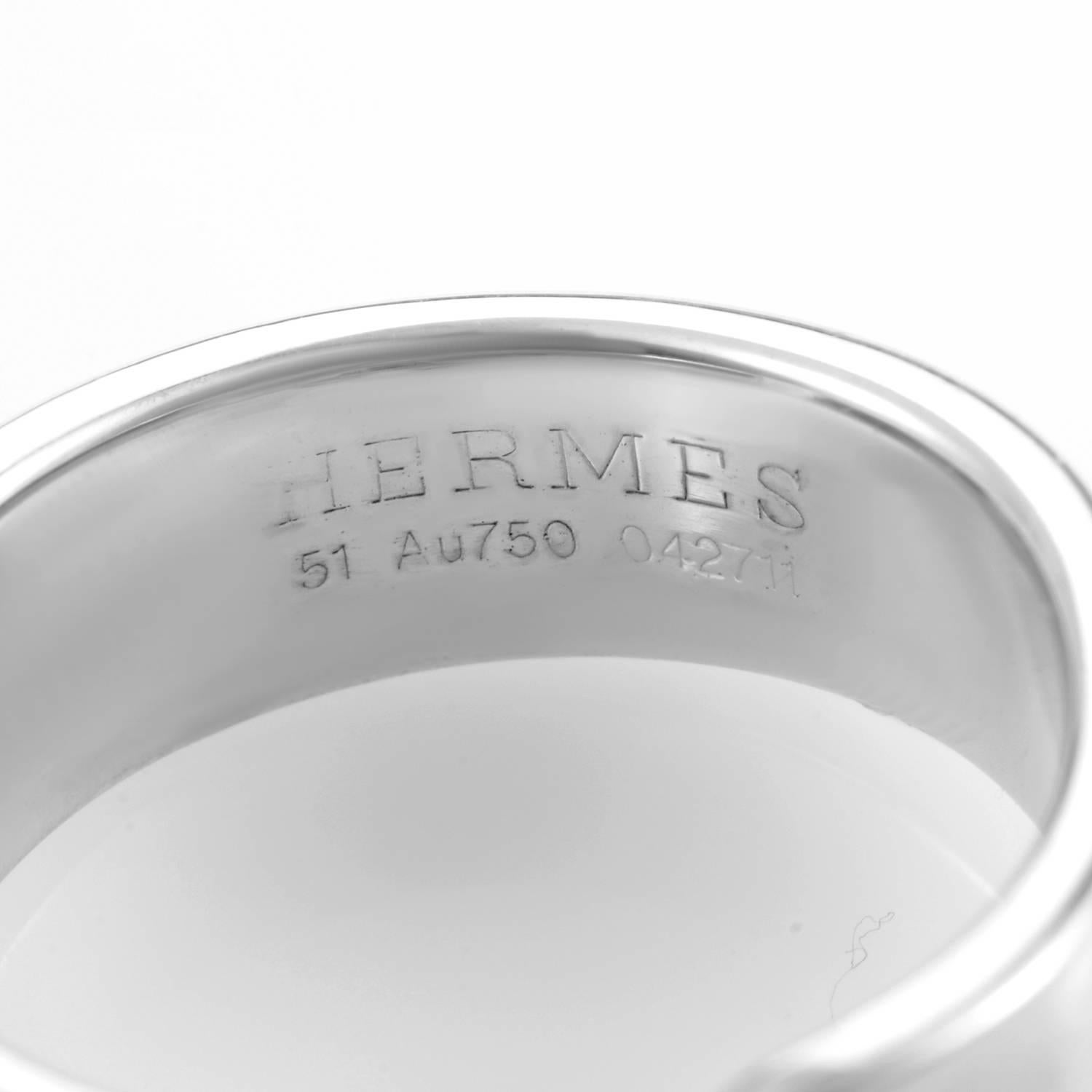 Hermès Diamant-Gold-Schleifenring 1