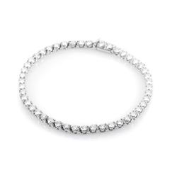 Cartier Diamond Platinum Tennis Bracelet