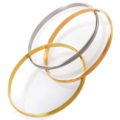 Cartier Trinity Dreifarbiges Gold Rolling Armreif-Armband