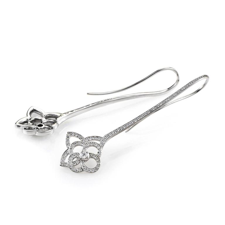 Louis Vuitton My flower earrings Silvery ref.795694 - Joli Closet