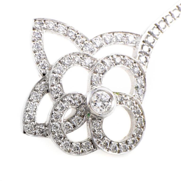 Louis Vuitton Diamond Stud Earrings - 18K White Gold Stud, Earrings -  LOU276584