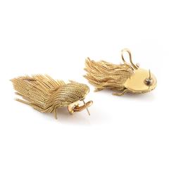 Tiffany & Co. Gold Fringe Earrings