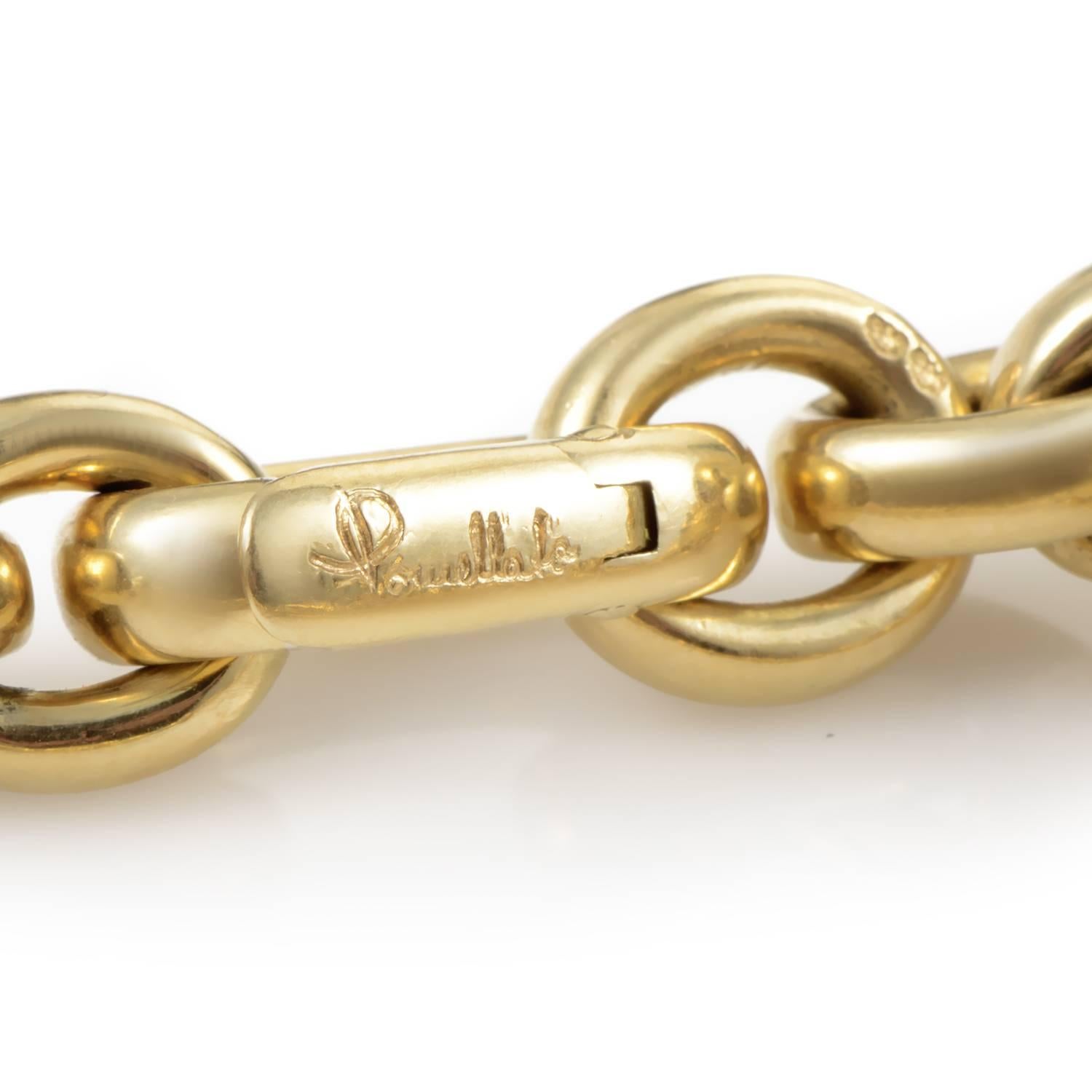 Women's Pomellato Carnelian Gold Lariat Necklace