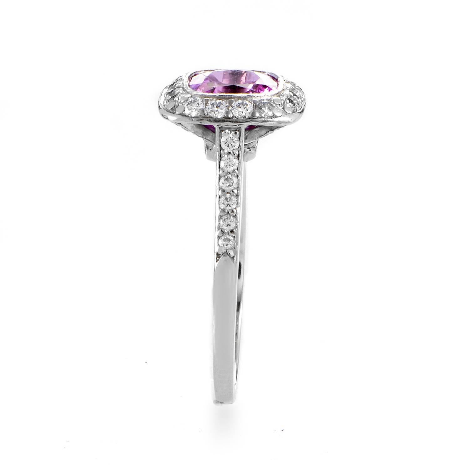 tiffany legacy pink sapphire ring