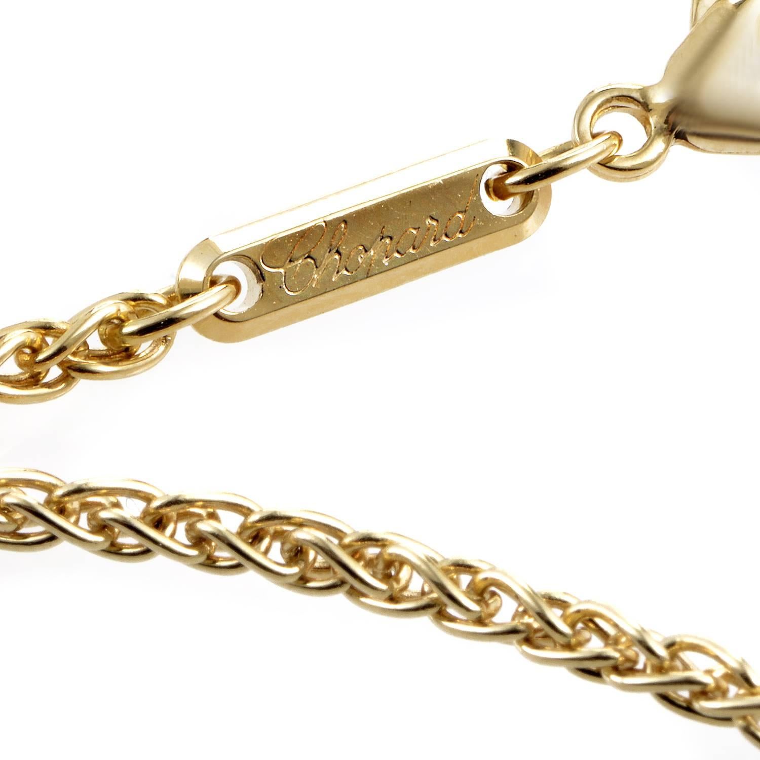 chopard moon and stars pendant
