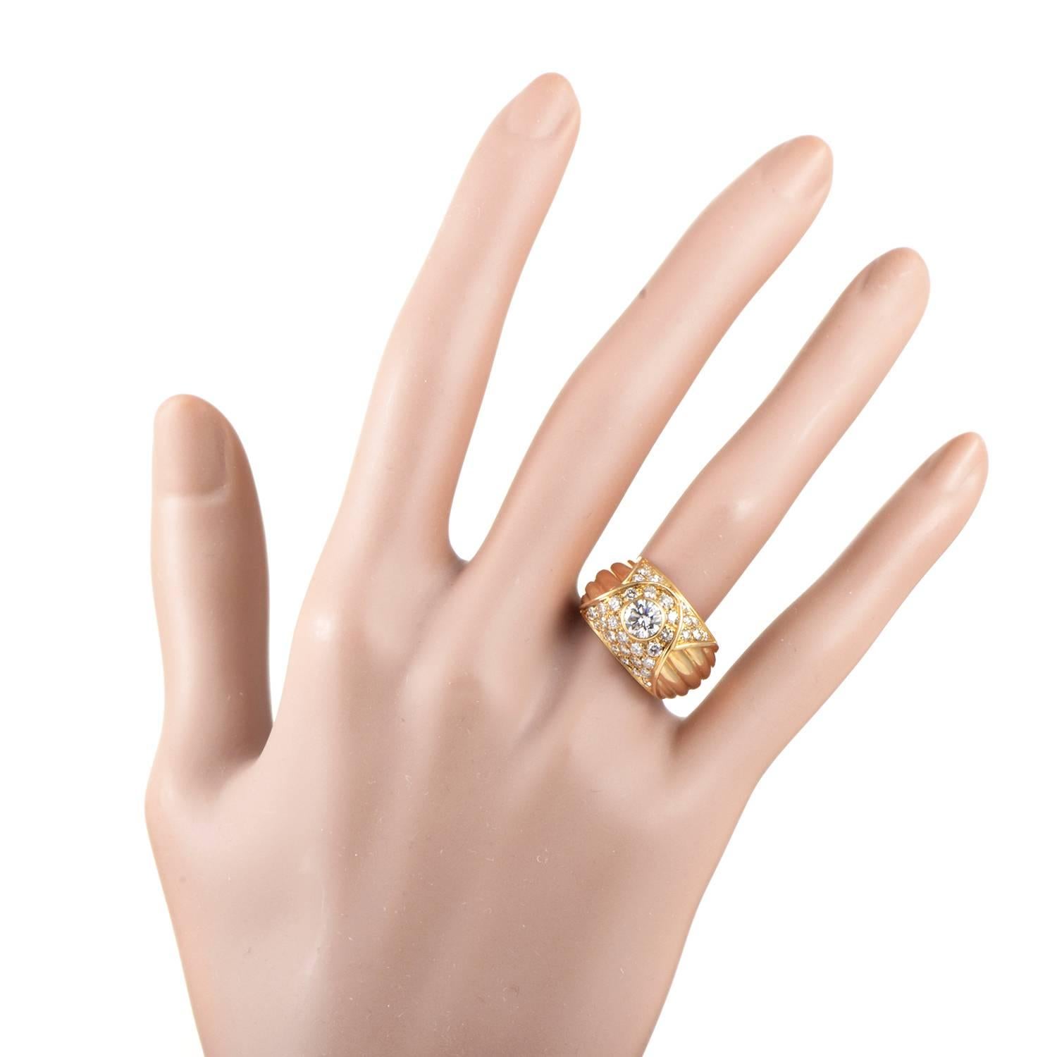 Piaget Diamond Gold Band Ring 1