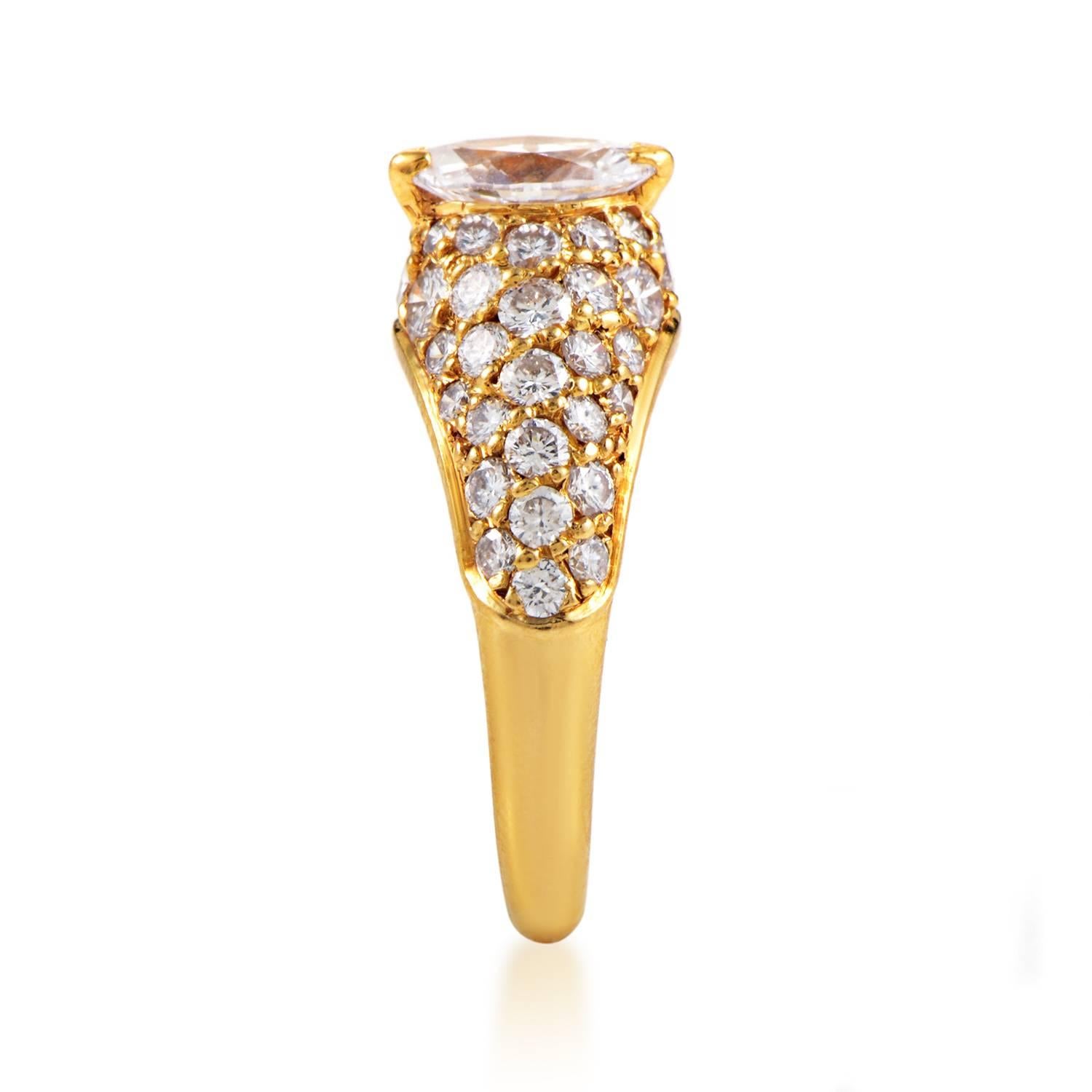 cartier marquise diamond ring