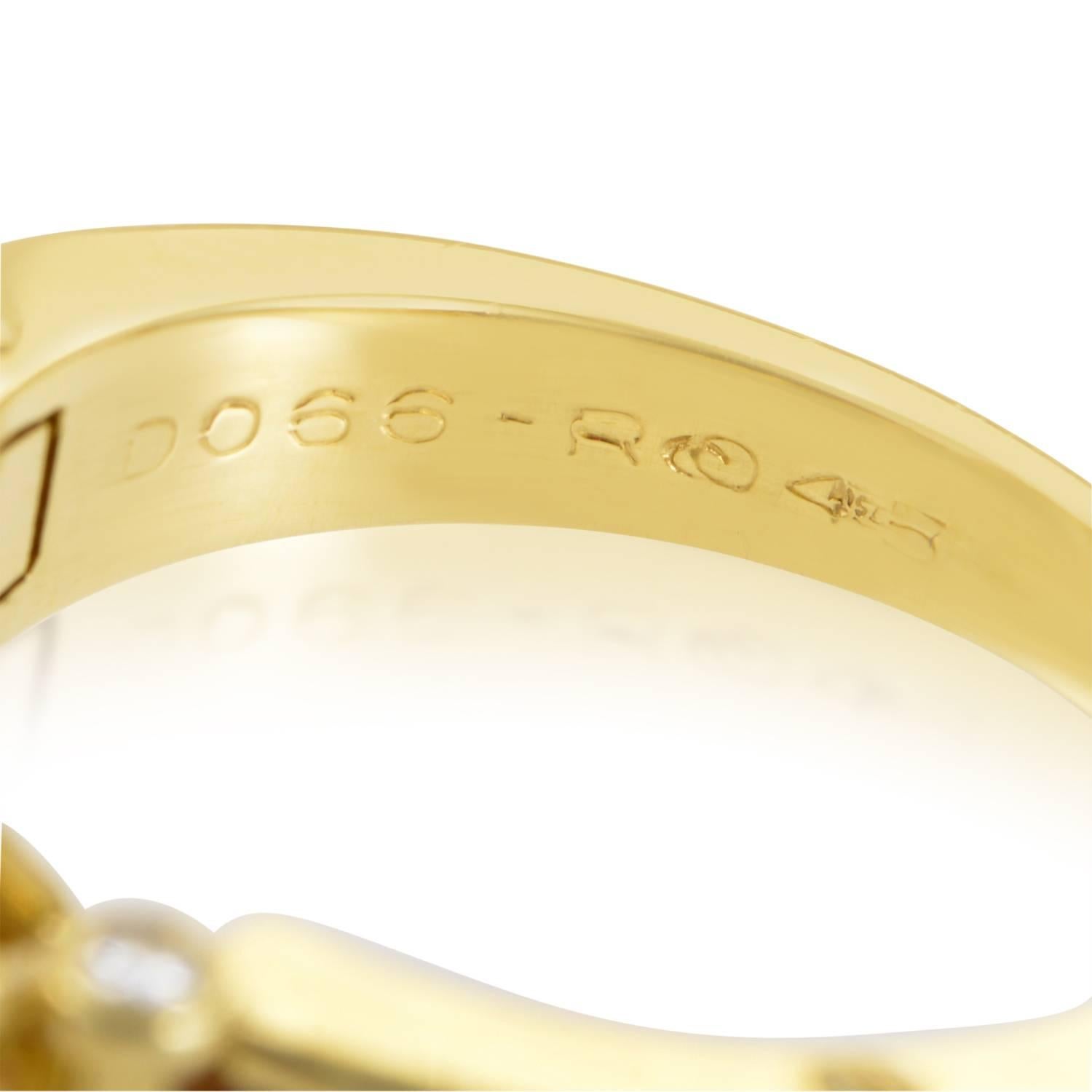 Korloff Emaillierter Rubin-Diamant-Gold-Ring mit Blumenmotiv 1