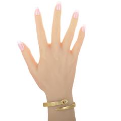 Dior Diamond Gold Bangle Bracelet