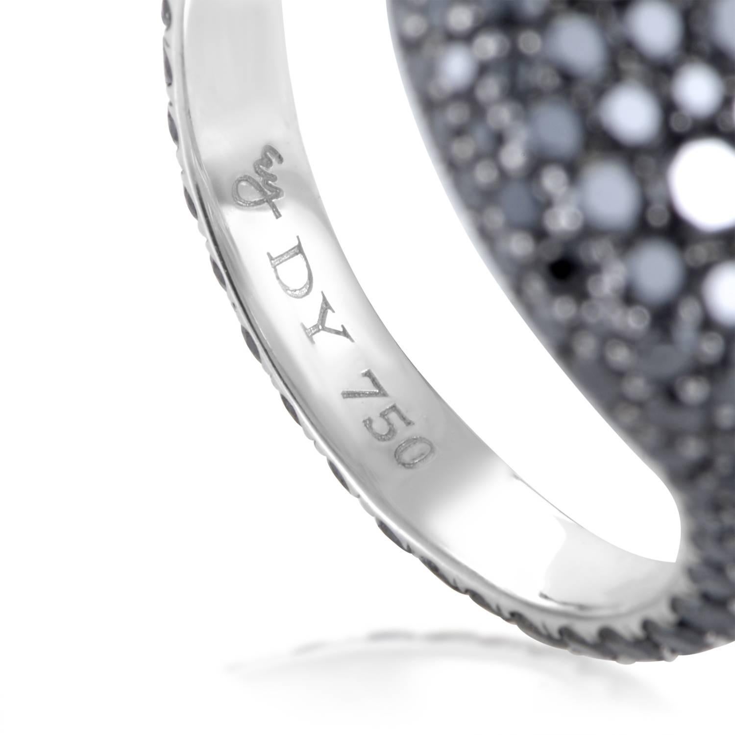 black diamond pave ring