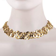 Mattioli Jewelry Gold Collar Toggle Necklace