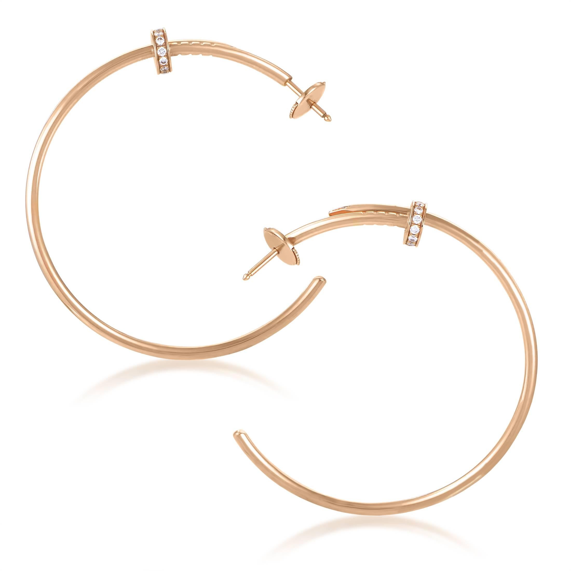 cartier hoop earrings