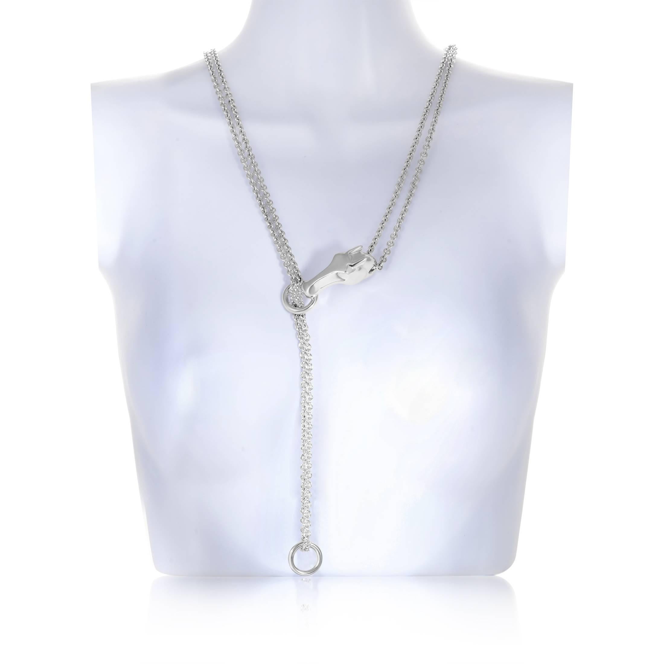 hermes lariat necklace