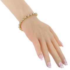 Charles Krypell Diamond Gold Tennis Bracelet