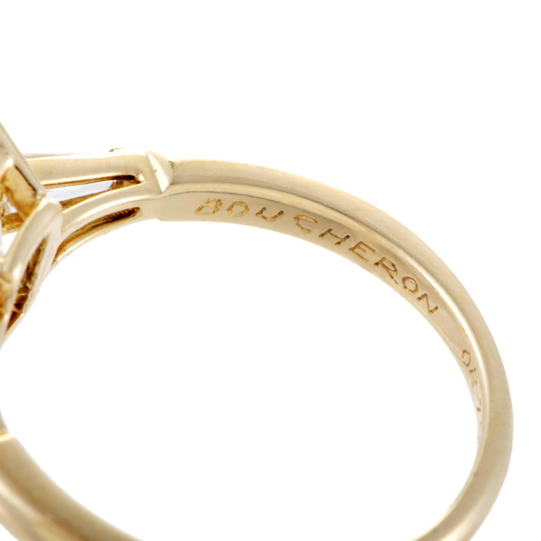 emerald cut diamond gold band
