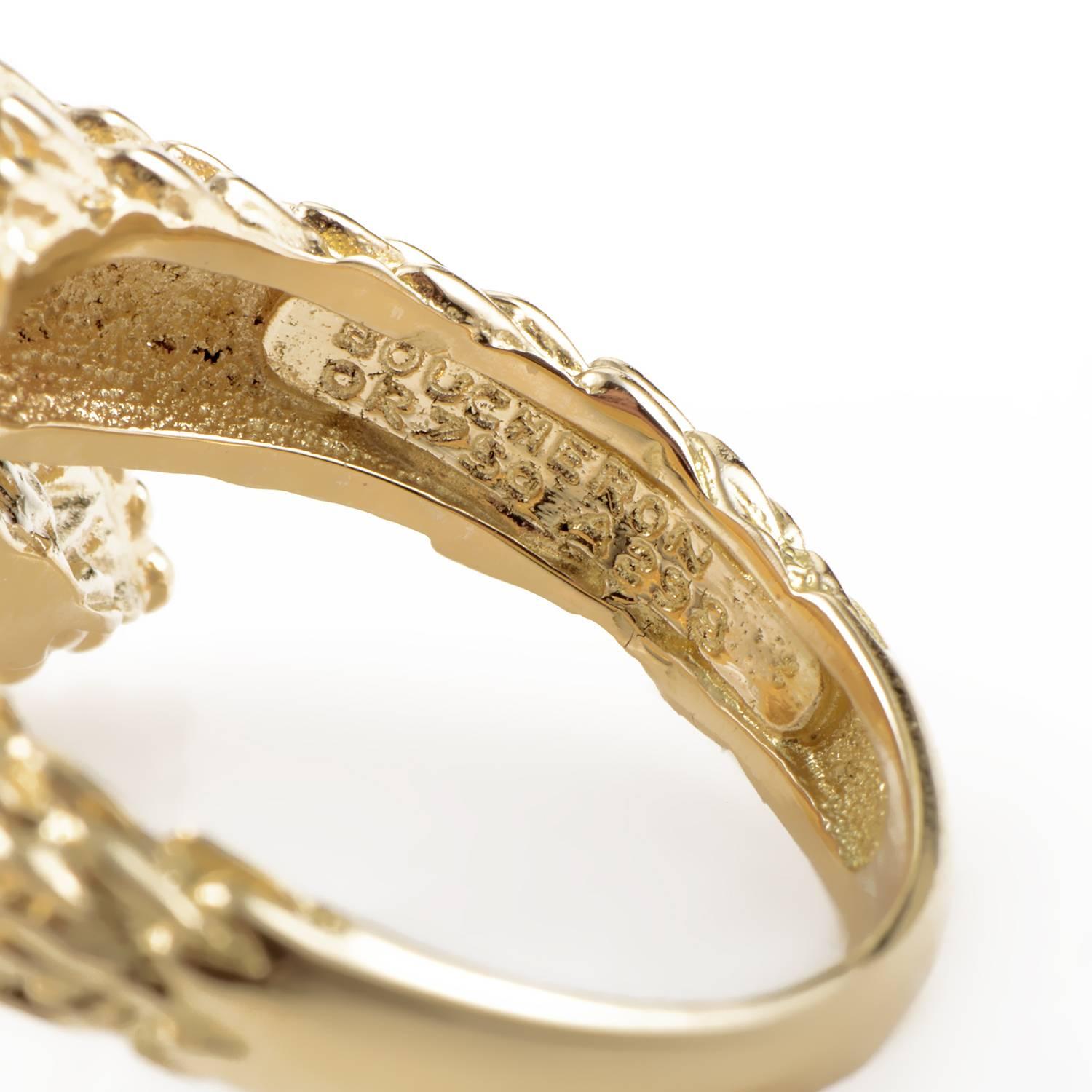 Boucheron Diamond Yellow Gold Serpent Bohème Toi et Moi Ring 1