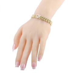 Chopard Happy Diamonds Schwebendes Diamantarmband aus Gelbgold mit Diamanten