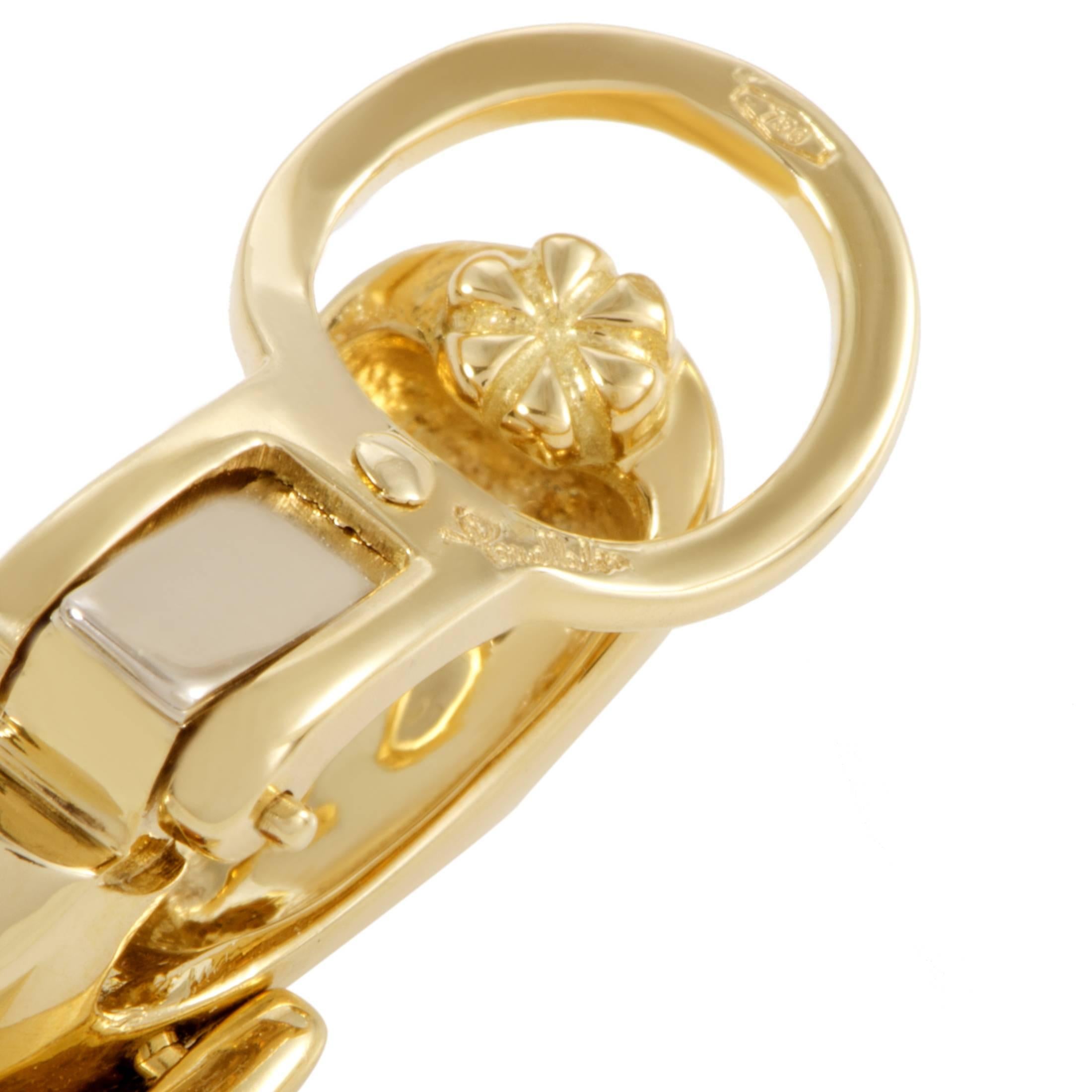 Women's Pomellato Citrine Yellow Gold Clip-On Earrings