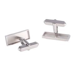 Patek Philippe Rectangular Lapis Lazuli White Gold Cufflinks