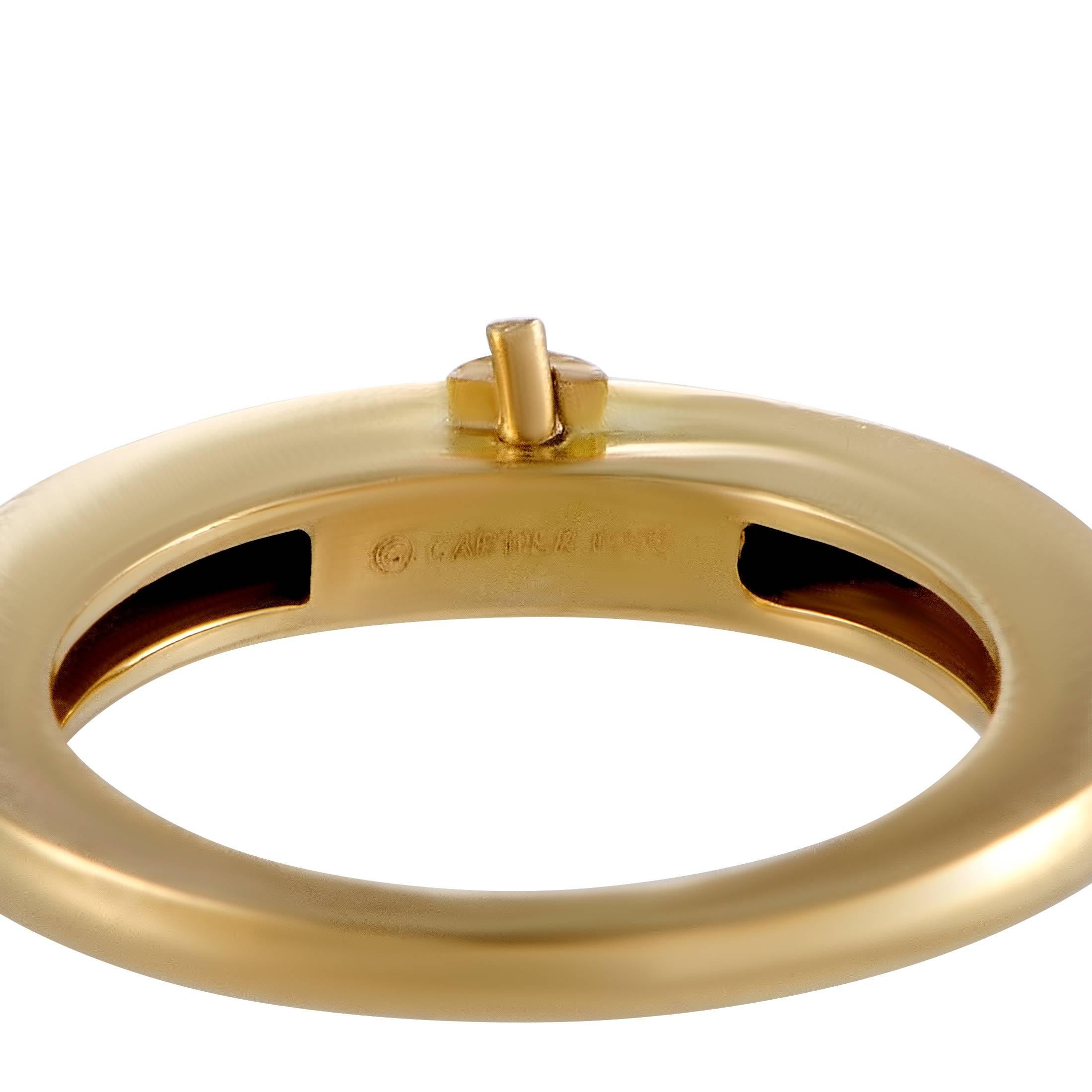 Cartier Diamond Yellow and White Gold Detachable Band Ring 2