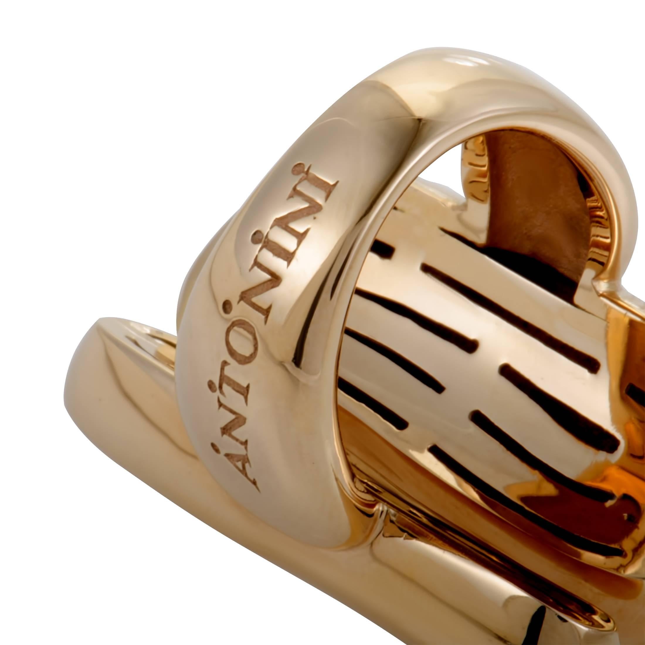 Women's Antonini Rose Gold Large Split Ring