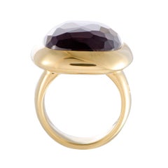 Pomellato Garnet Gold Cocktail Ring