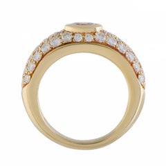 Cartier Diamond and Gold Engagement Ring