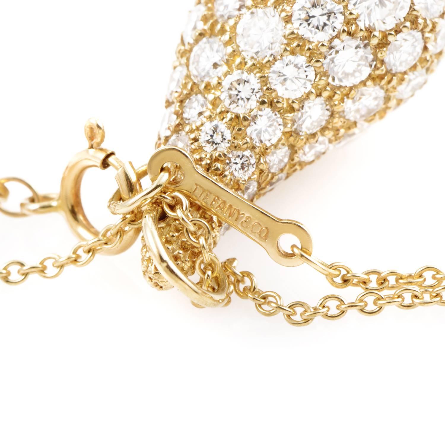 tiffany elsa peretti teardrop necklace
