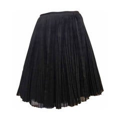 Kaufmanfranco Black Pleated Full Skirt